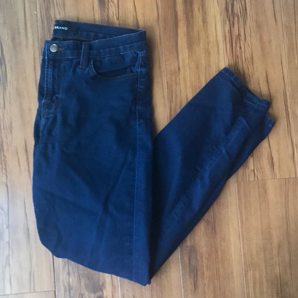 J Brand skinny leg blue jeans